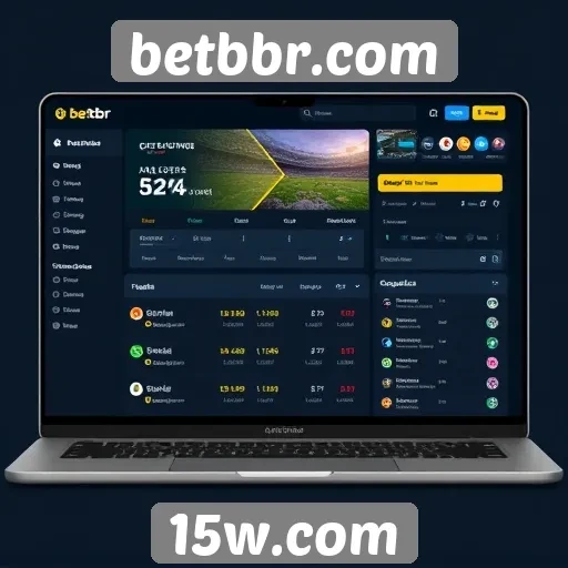 Análise da interface do usuário no betbbr.com